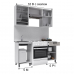 Кухня "Осло" 1.6 м с окапом (акция ост.)